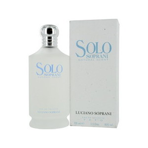 Solo Soprani by Luciano Soprani Eau De Toilette Spray, 3.4 OZ