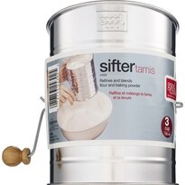 Sifter w/ Crank Tin 3 Cup