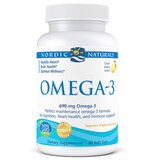 Nordic Naturals Omega-3 (lemon), 60ct, thumbnail image 1 of 1