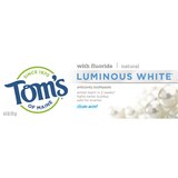 Tom's of Maine Luminous White Toothpaste Clean Mint, 4.7 OZ, thumbnail image 1 of 1