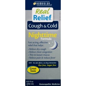 Homeolab Real Relief Cough & Cold Nighttime Formula