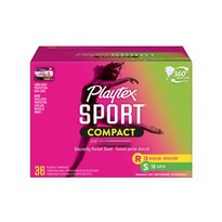 Playex Sport Compact Tampons Regular and Super