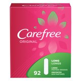 Carefree Original Long Pantiliners, 92  CT, thumbnail image 1 of 1