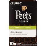 Peet's Coffee Decaf House Blend K-Cup Pods, 10 CT, thumbnail image 1 of 1