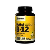 Jarrow Formulas Methyl B-12 Lozenges 1000mcg, 100CT, thumbnail image 1 of 1