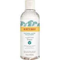 Burt’s Bees Natural Acne Solutions Clarifying Toner, Face Toner for Oily Skin, 5 OZ