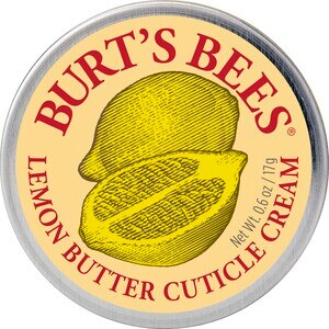 Burt's Bees 100% Natural Lemon Butter Cuticle Cream Tin, 0.6 OZ