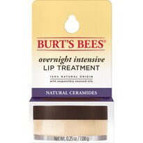 Burt’s Bees 100% Natural Overnight Intensive Lip Treatment, Ultra-Conditioning Lip Care, 0.25 OZ