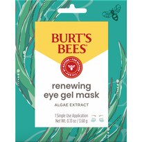 Burt’s Bees Renewing Natural Hydrogel Single Use Eye Mask with Algae Extract