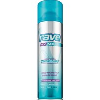 Rave Mega Hold Aerosol Hairspray Unscented, 11 OZ