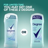 Degree Antiperspirant Deodorant Stick Shower Clean For Sweat and Odor Protection 24-Hour Protection, thumbnail image 3 of 3