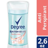 Degree Motionsense Anti-Perspirant Deodorant, Tropical Rush, 2.6 OZ