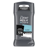 Dove Men+Care Stain Defense Cool Antiperspirant Deodorant Stick, 2.7 oz