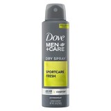 Dove Men+Care Sport Active+Fresh Dry Spray Antiperspirant Deodorant, 3.8 oz, thumbnail image 1 of 1