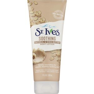St. Ives Body Lotion for Sensitive Skin, Paraben-Free, 100% Natural Moisturizers, 7 OZ