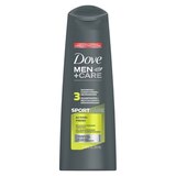 Dove Men+Care Sport+Care 3 in 1 Shampoo, Active+Fresh, 12 OZ, thumbnail image 1 of 1