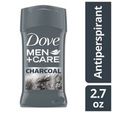 Dove Men+Care Elements 48 hour sweat and odor protection Charcoal Antiperspirant Deodorant Stick, 2.7oz, thumbnail image 1 of 1