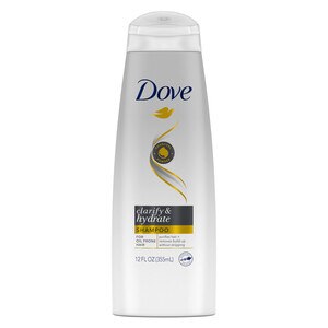 Dove Nutritive Solutions Shampoo with Charcoal for Oil-Prone Hair, 12 OZ