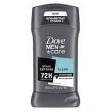 Dove Men+Care Stain Defense Antiperspirant Deodorant Stick, 2.7 OZ, thumbnail image 1 of 1