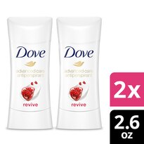 Dove Revive Antiperspirant Deodorant, 2.6 oz, Twin Pack