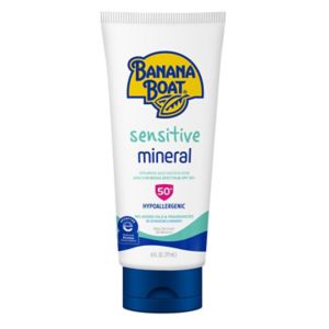 Banana Boat Simply Protect Sensitive Sunscreen Lotion, SPF 50+, 6 OZ