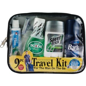 Travel Kit For Man, 9 Piece