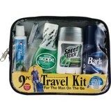 Travel Kit For Man, 9 Piece, thumbnail image 1 of 1