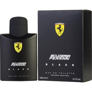 Ferrari Scuderia Black by Ferrari Eau de Toilette Spray, 4.2 OZ