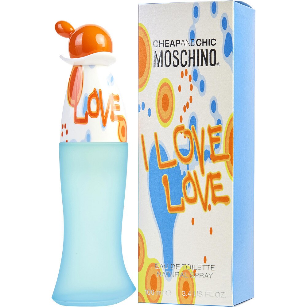 I Love Love by Moschino Eau de Toilette Spray, 3.4 OZ