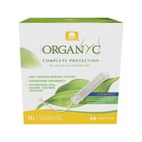 Organyc Organic Cotton Organic-Based Compact Applicator Tampons for Sensitive Skin, Regular, 16CT , thumbnail image 1 of 1