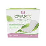 Organyc Organic Cotton Panty Liners for Sensitive Skin, Light, Folded, 24 CT, thumbnail image 1 of 1