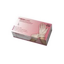 MediGuard Powder-Free Vinyl Synthetic Exam Gloves 9 in. Length, Clear, 150CT