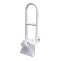 Medline Bathtub Safety Grab Bar, Handle Clamps To Side Of Tub