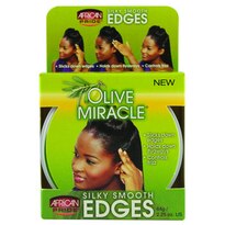 African Pride Olive Miracle Edge Control Gel, 2.5 OZ