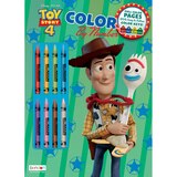 Toy Story 4 Color By Number Coloring Book, thumbnail image 1 of 1