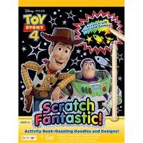 Toy Story 4 Scratch Fantastic Activity Book