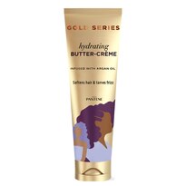 Gold Series from Pantene Sulfate-Free Hydrating Butter Cream with Argan Oil for Curly, Coily Hair, 6.8 OZ