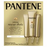 Pantene Pro-V Intense Rescue Shots Hair Ampoules for Intensive Repair of Damaged Hair, 0.5 OZ (Pack of 3), thumbnail image 1 of 1