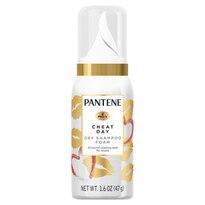 Pantene Travel Size Sulfate Free Cheat Day Dry Shampoo Foam with Vanilla & Jasmine, 1.6 OZ