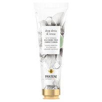 Pantene Nutrient Blends Deep Detox & Renew Clarifying Silicone Free Charcoal Conditioner, 8 OZ