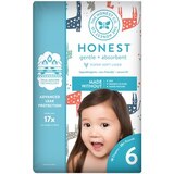 Honest Company Diapers, Multi Colored Giraffes Size 6, thumbnail image 1 of 1