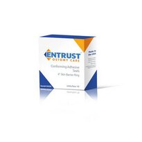 Fortis Medical Entrust Ostomy Adhesive Seal Skin Barrier Ring 4 in., 10CT