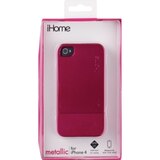 iHome Pink Metallic Case for iPhone 4, thumbnail image 1 of 1