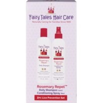 Fairy Tales Rosemary Repel Shampoo 12 OZ & Conditioning Spray 8 OZ Lice Prevention Set