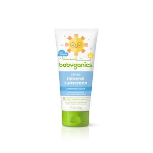 Babyganics Mineral-Based Sunscreen Lotion SPF 50+, 6 OZ