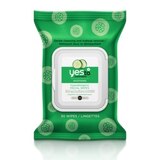 Yes To Cucumbers Natural Glow Facial Towelettes , thumbnail image 1 of 1
