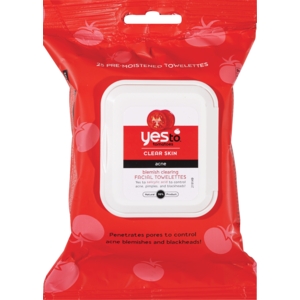 Yes To Tomatoes Blemish Clearing Facial Towelettes, Clear Skin