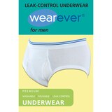Wearever Men's Classic Reusable Incontience Brief 3X (46-48" Waist), thumbnail image 1 of 1