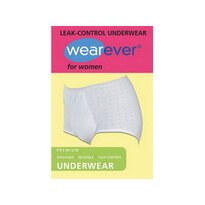 Wearever Women's Super Absorbency Reusable Incontinence Panty, 1 EA