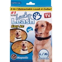 Lucky Leash 2-In-1 Retractable Leash & Collar